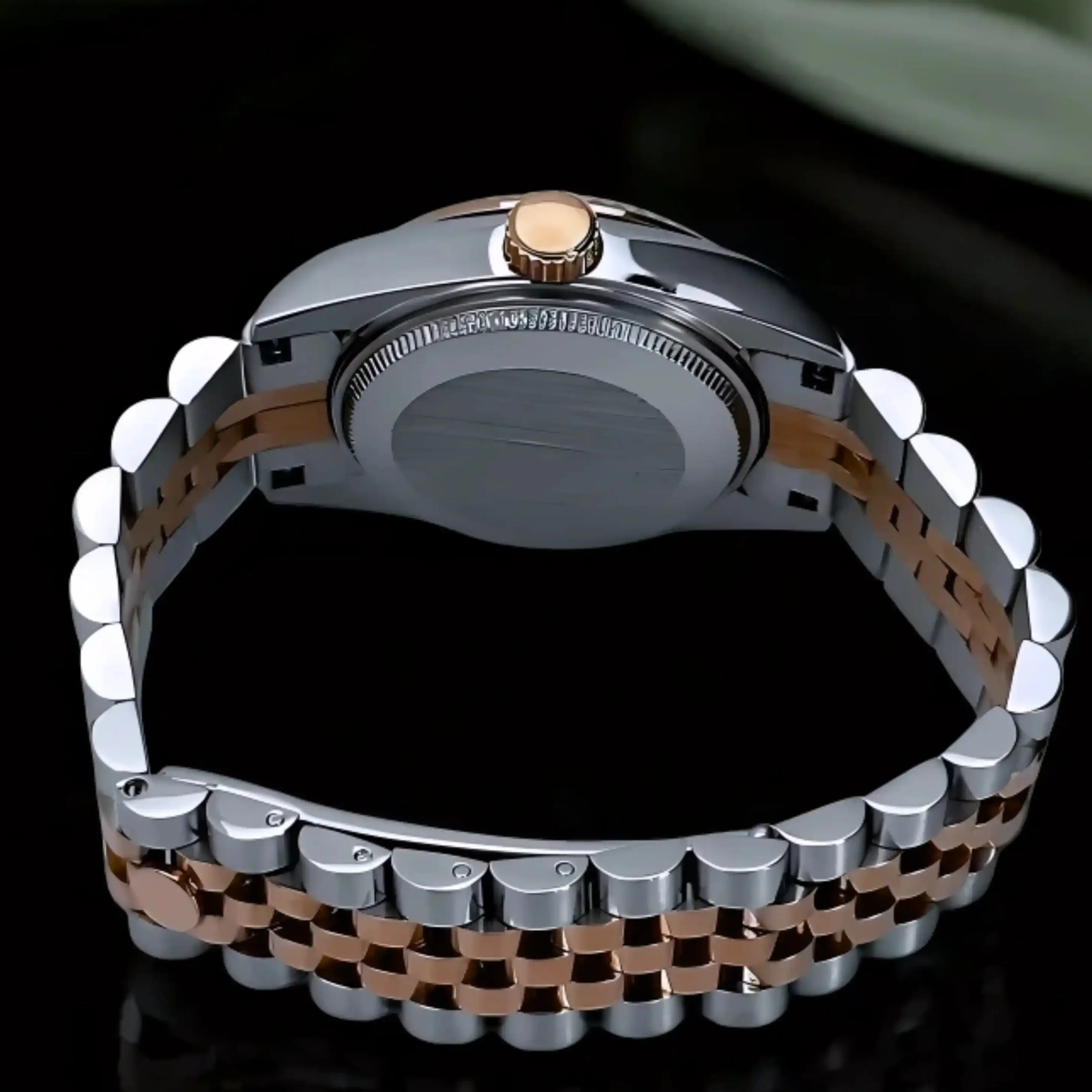 Ladies Wimbledon Two Tone Rose Gold White DJ | 31mm - Image 4