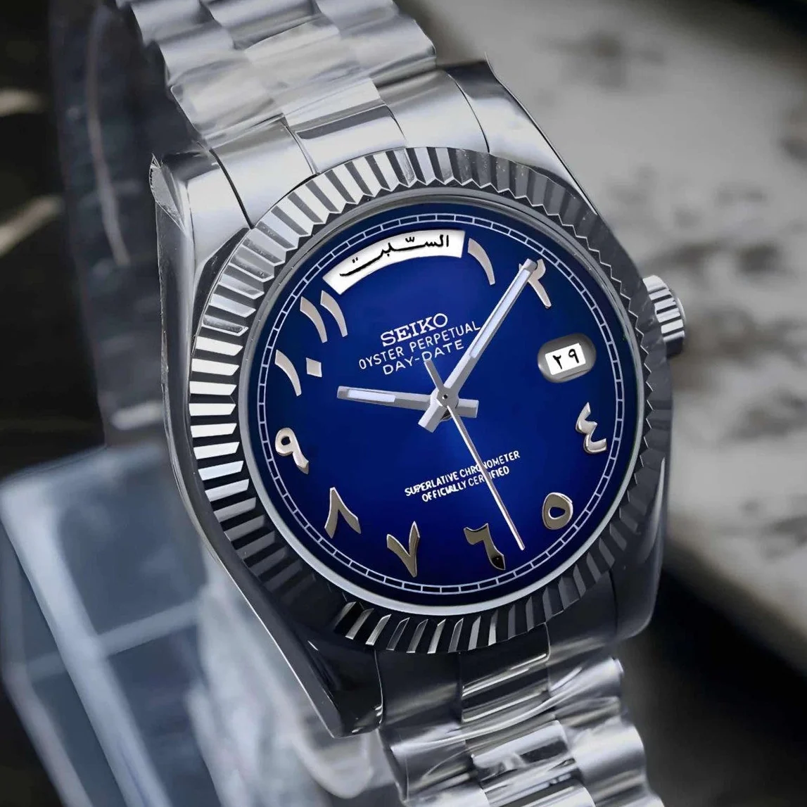 Day Date | Royal Blue Arabic - Image 3
