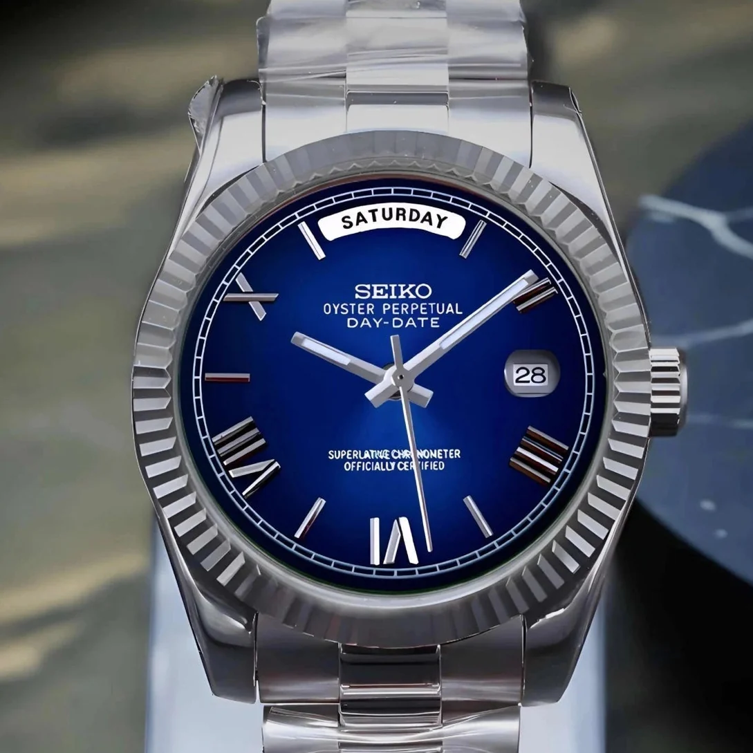Day Date | Royal Blue Roman Numeral - Image 3