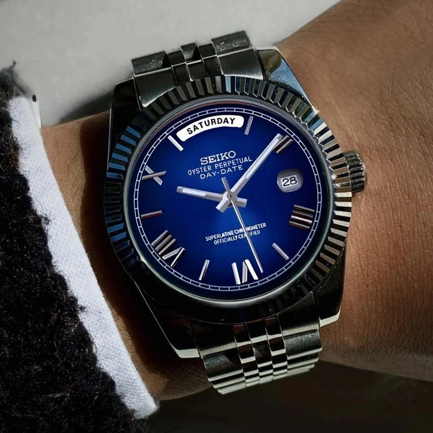 Day Date | Royal Blue Roman Numeral - Image 4