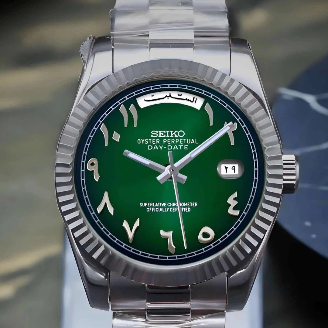 Day Date | Forest Green Arabic - Image 2