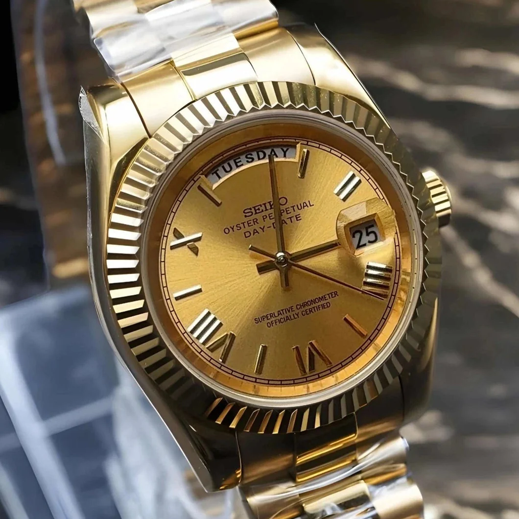 Day Date | Gold Roman Numeral - Image 3