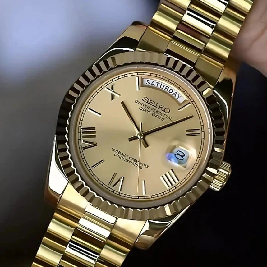 Day Date | Gold Roman Numeral - Image 4