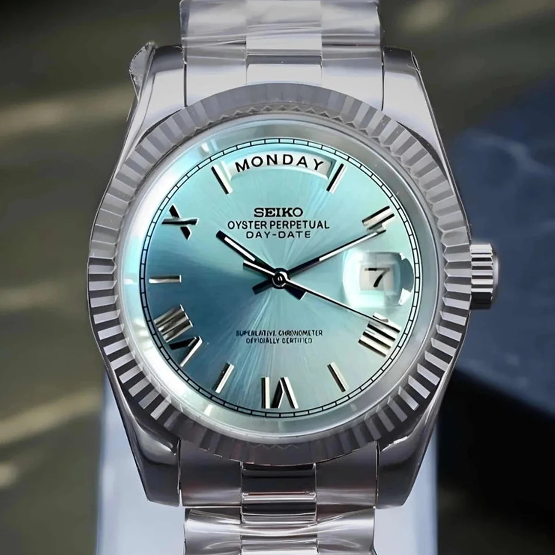 Day Date | Ice Blue Roman Numeral - Image 2