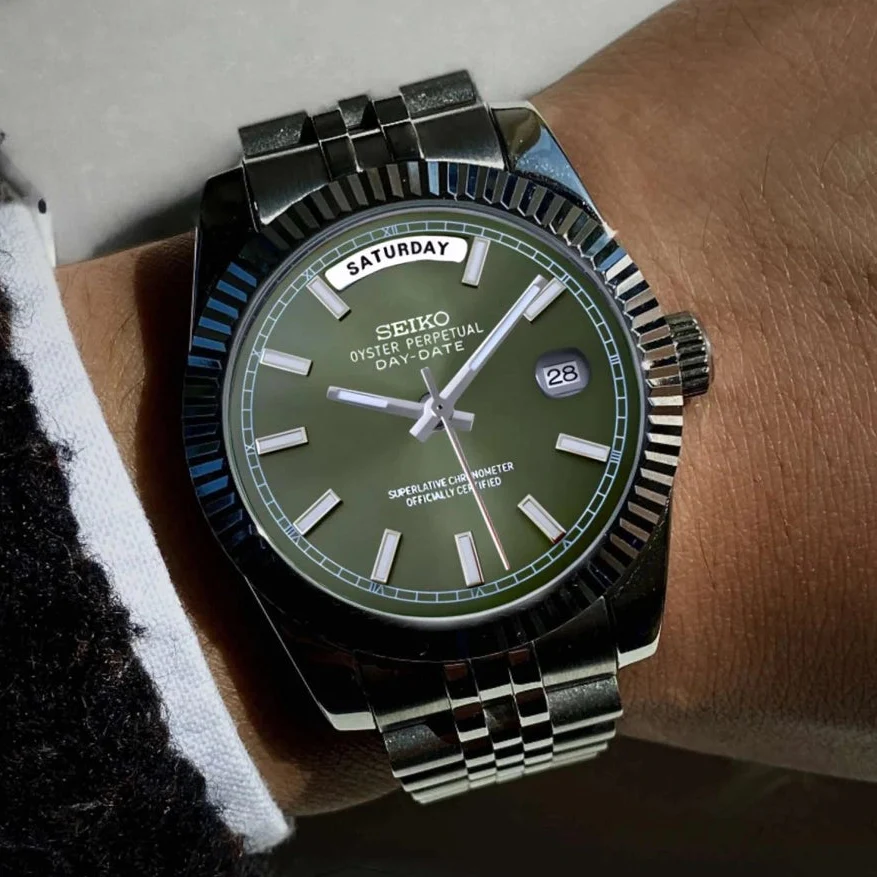Day Date | Olive Green Classic - Image 4
