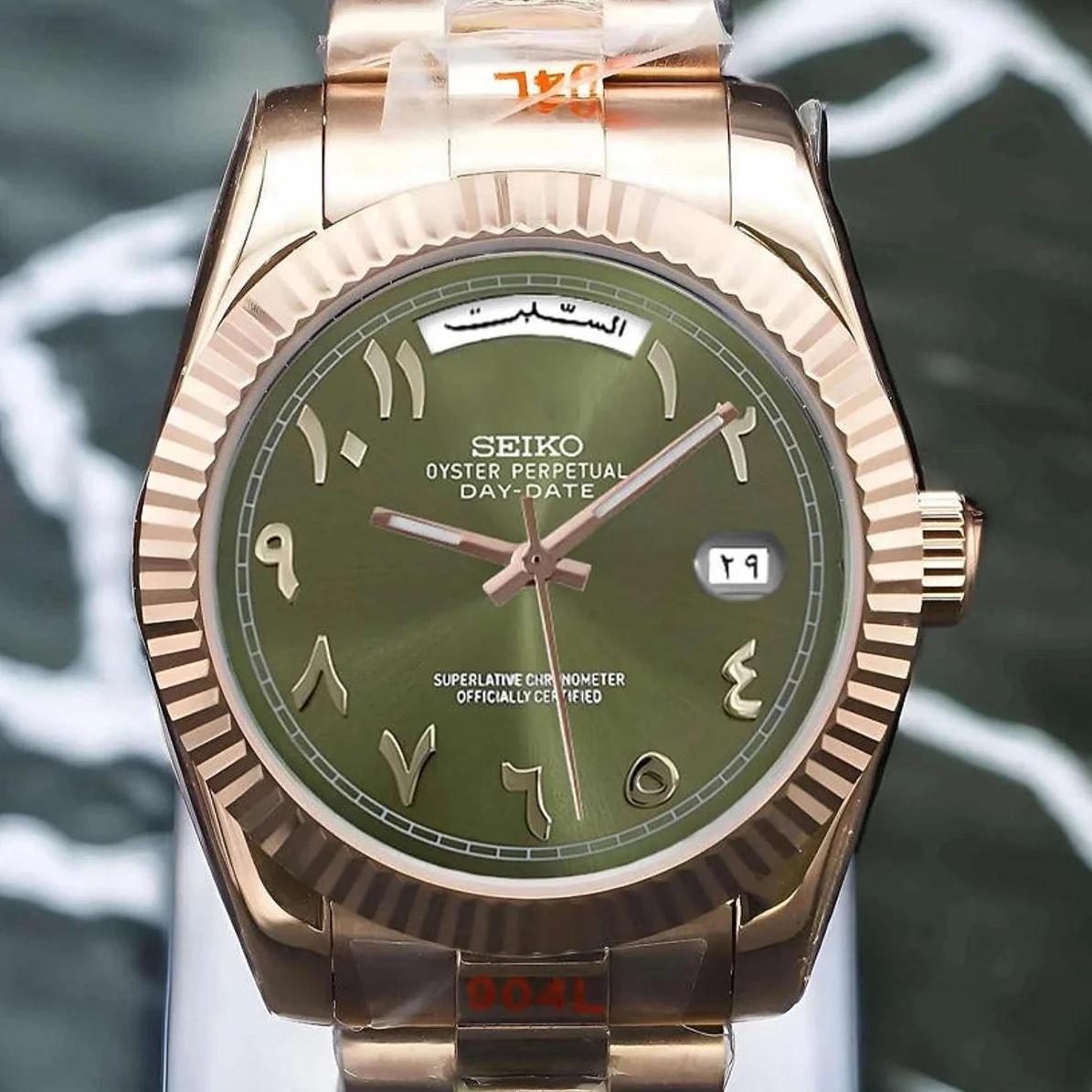 Day Date | Olive Green Rose Gold - Image 2