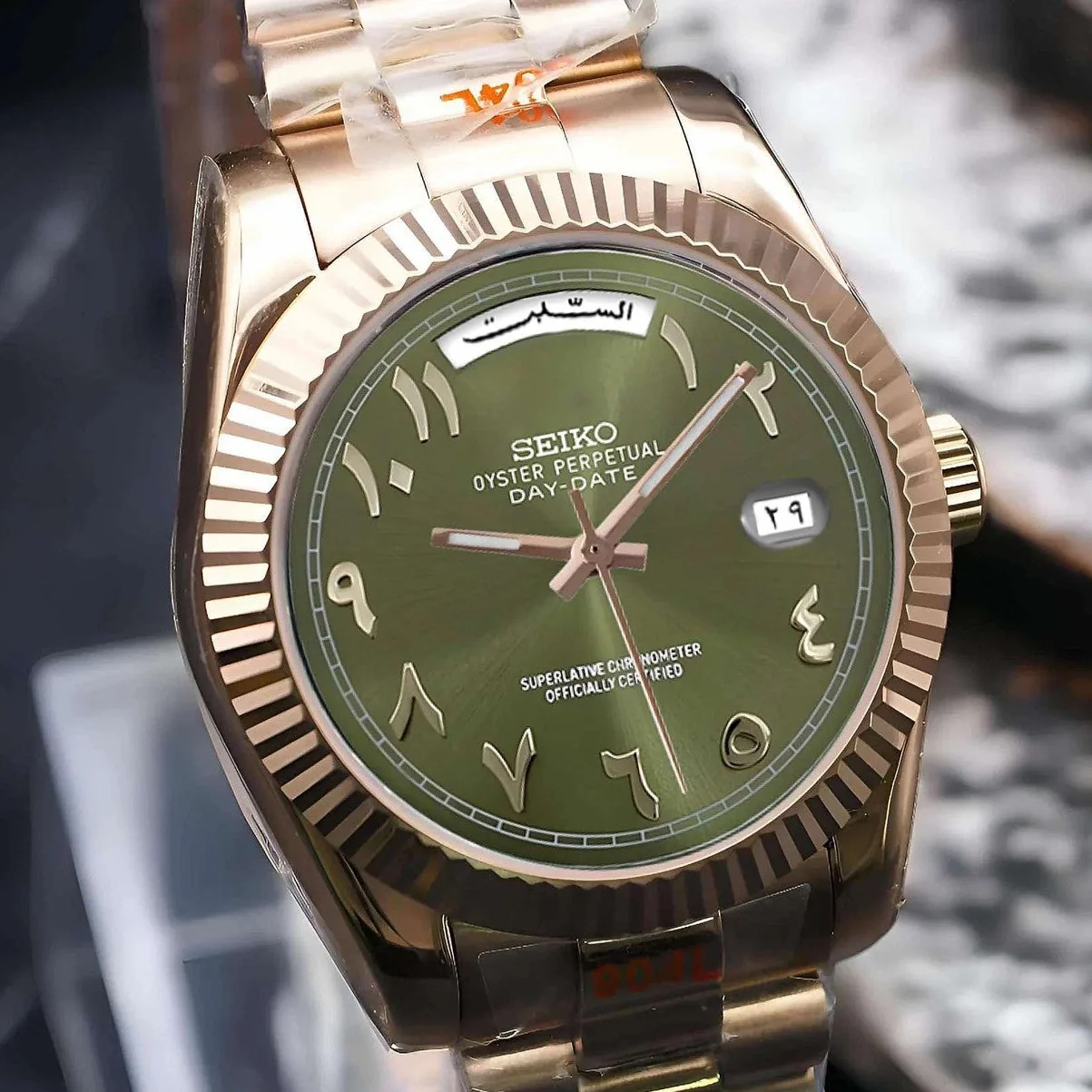 Day Date | Olive Green Rose Gold - Image 3