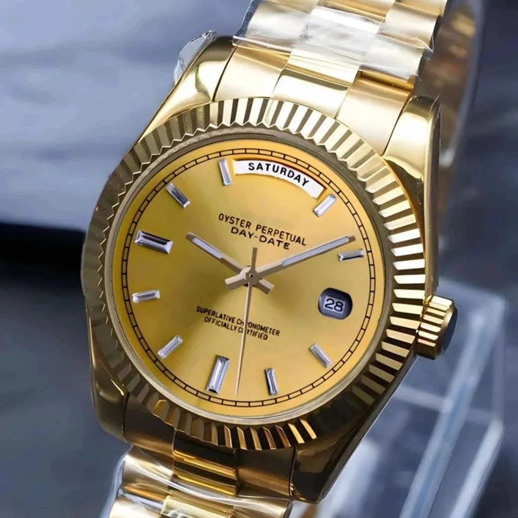 Day Date | Triple Gold