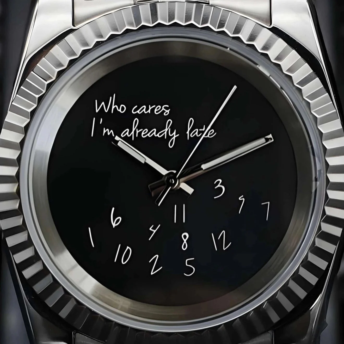 Who Cares I'm Already Late Watch - Image 4