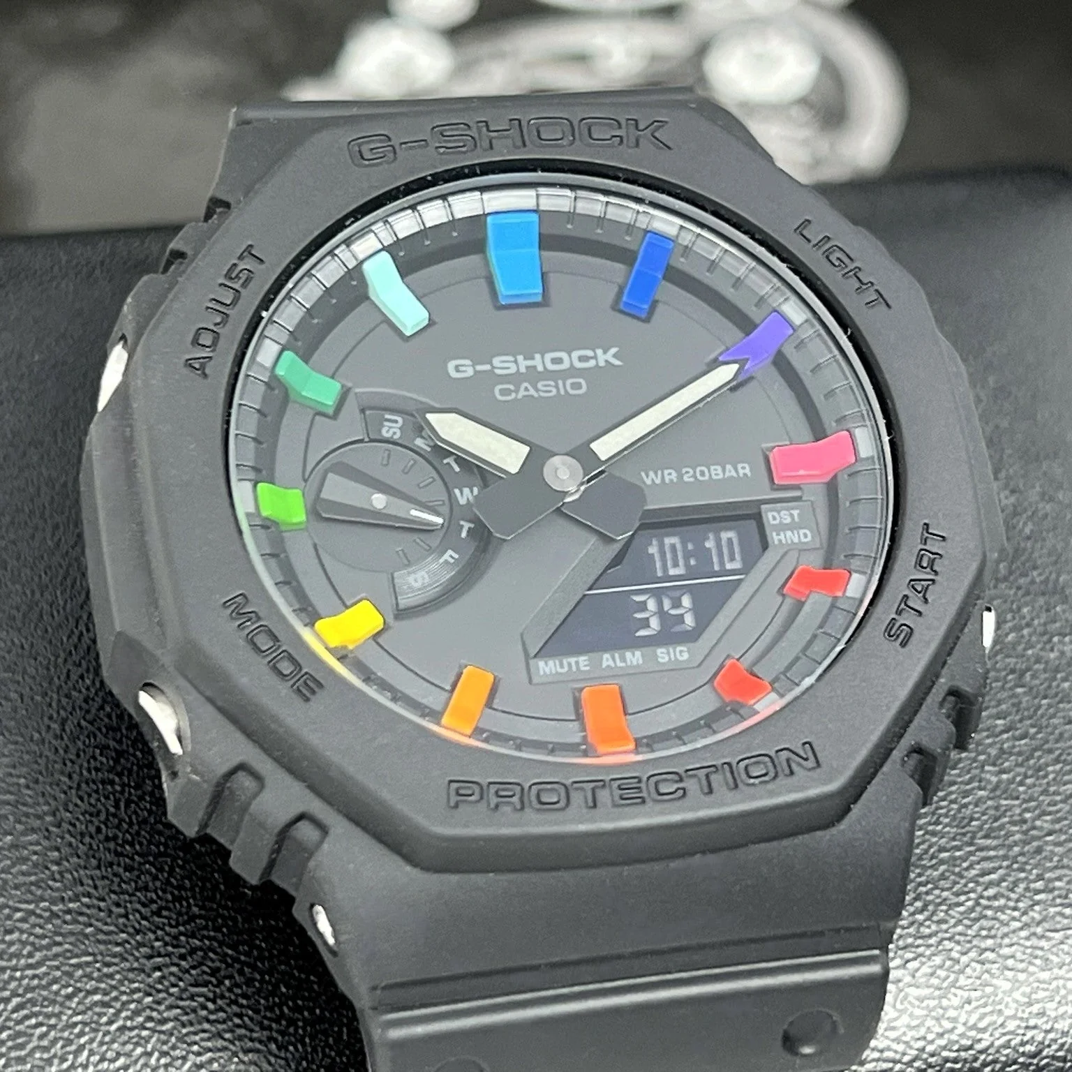 Casio G-Shock Black Rainbow Mod | GA-2100 - Image 3
