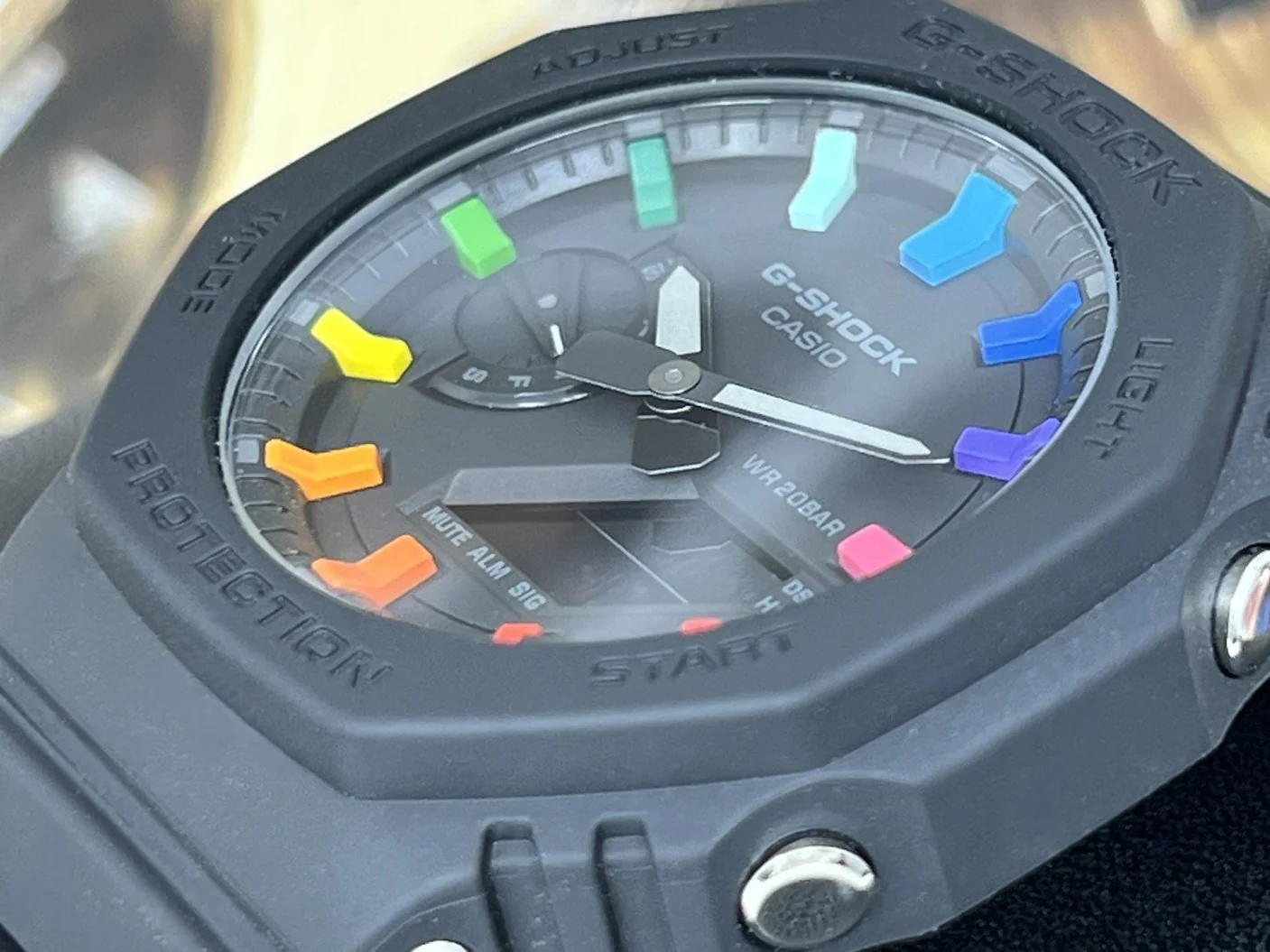 Casio G-Shock Black Rainbow Mod | GA-2100 - Image 5