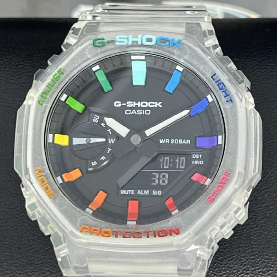 Casio G-Shock Rainbow Jellyfish Mod | GA-2100