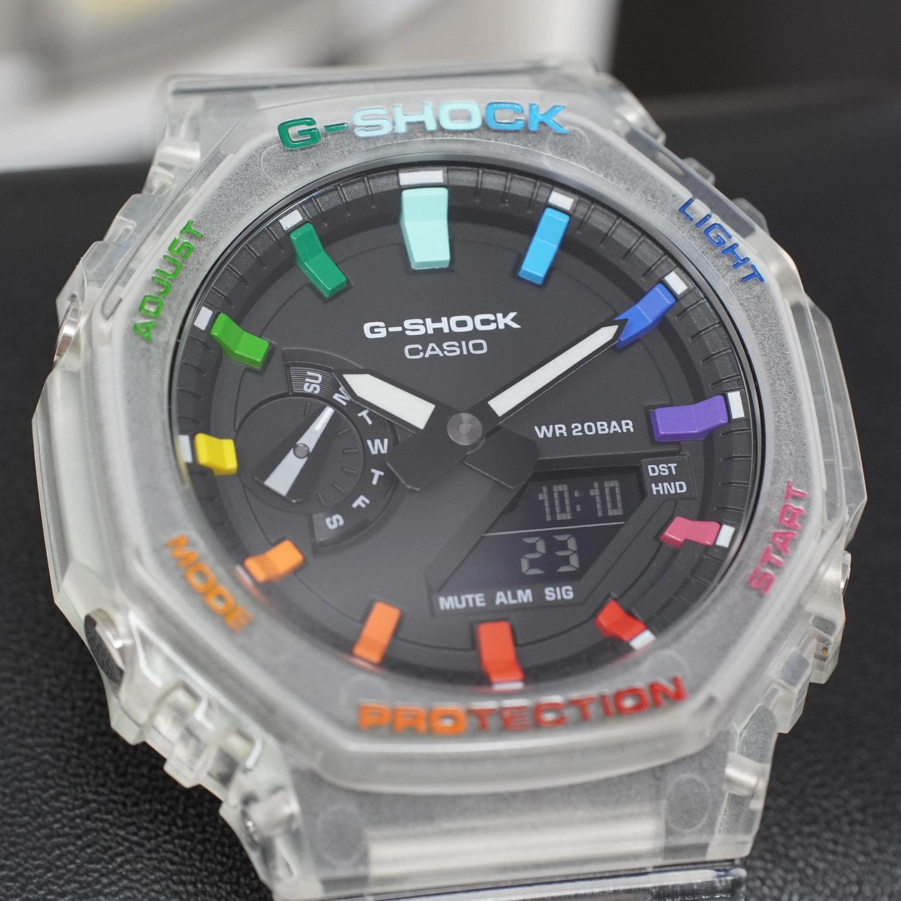Casio G-Shock Rainbow Jellyfish Mod | GA-2100 - Image 2