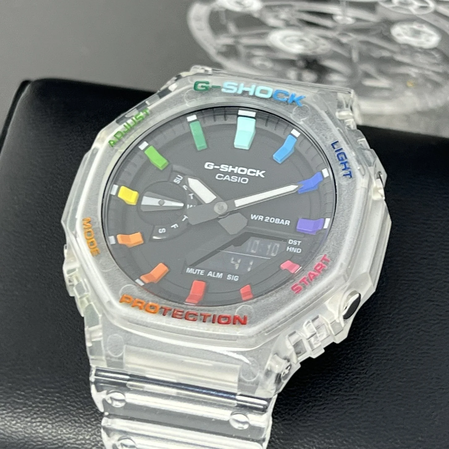 Casio G-Shock Rainbow Jellyfish Mod | GA-2100 - Image 7