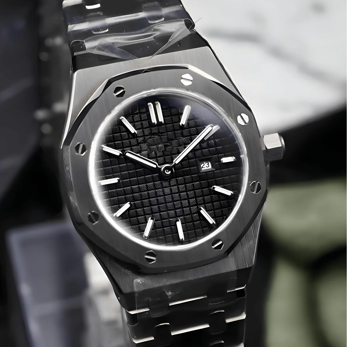 Ladies Seikoak Luxury Black | 34mm - Image 3