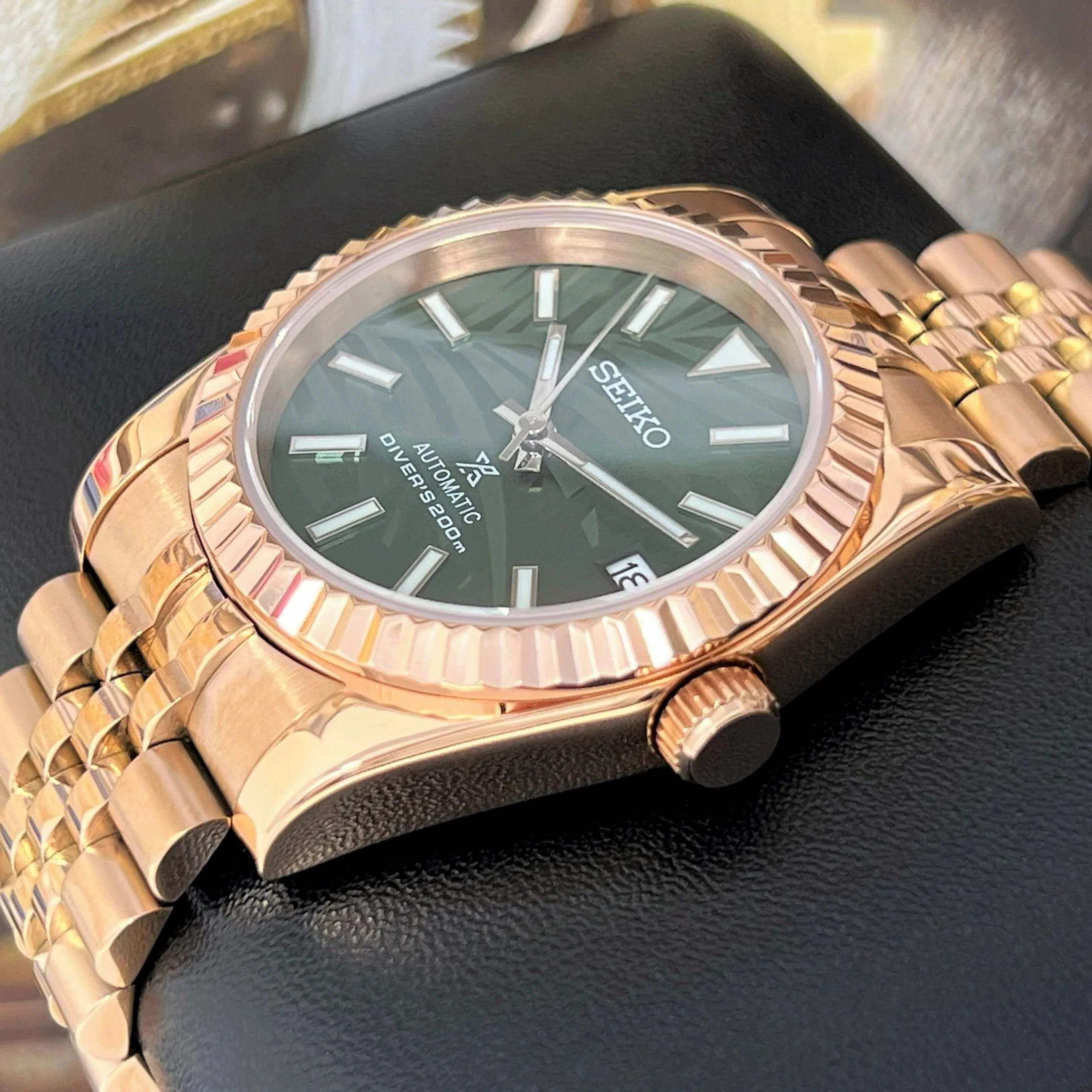 Palm Green DJ | Rose Gold - Image 4