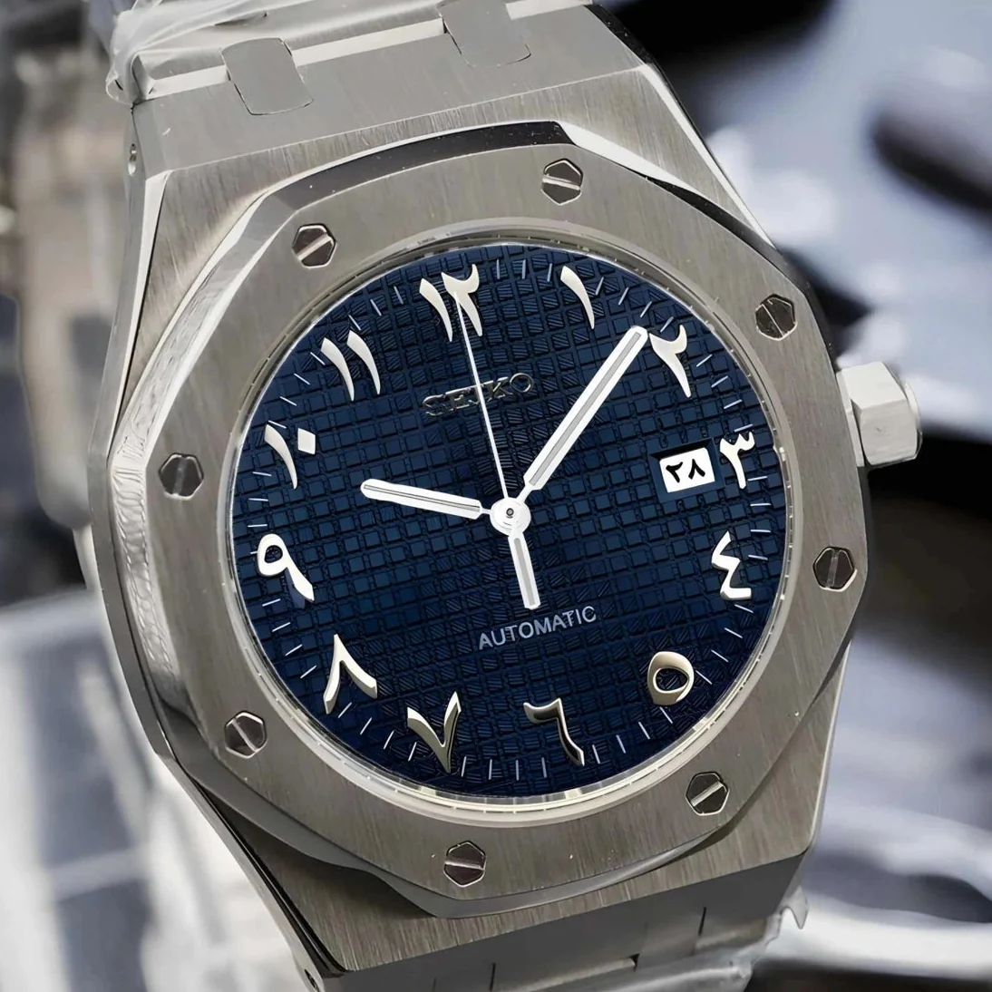 Seikoak Navy Blue Arabic - Image 3