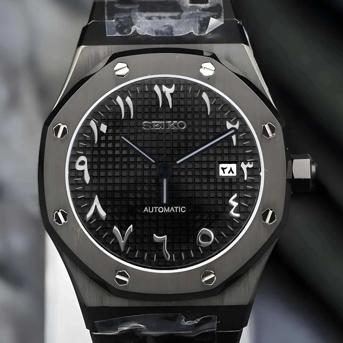 Seikoak Triple Black Arabic - Image 2