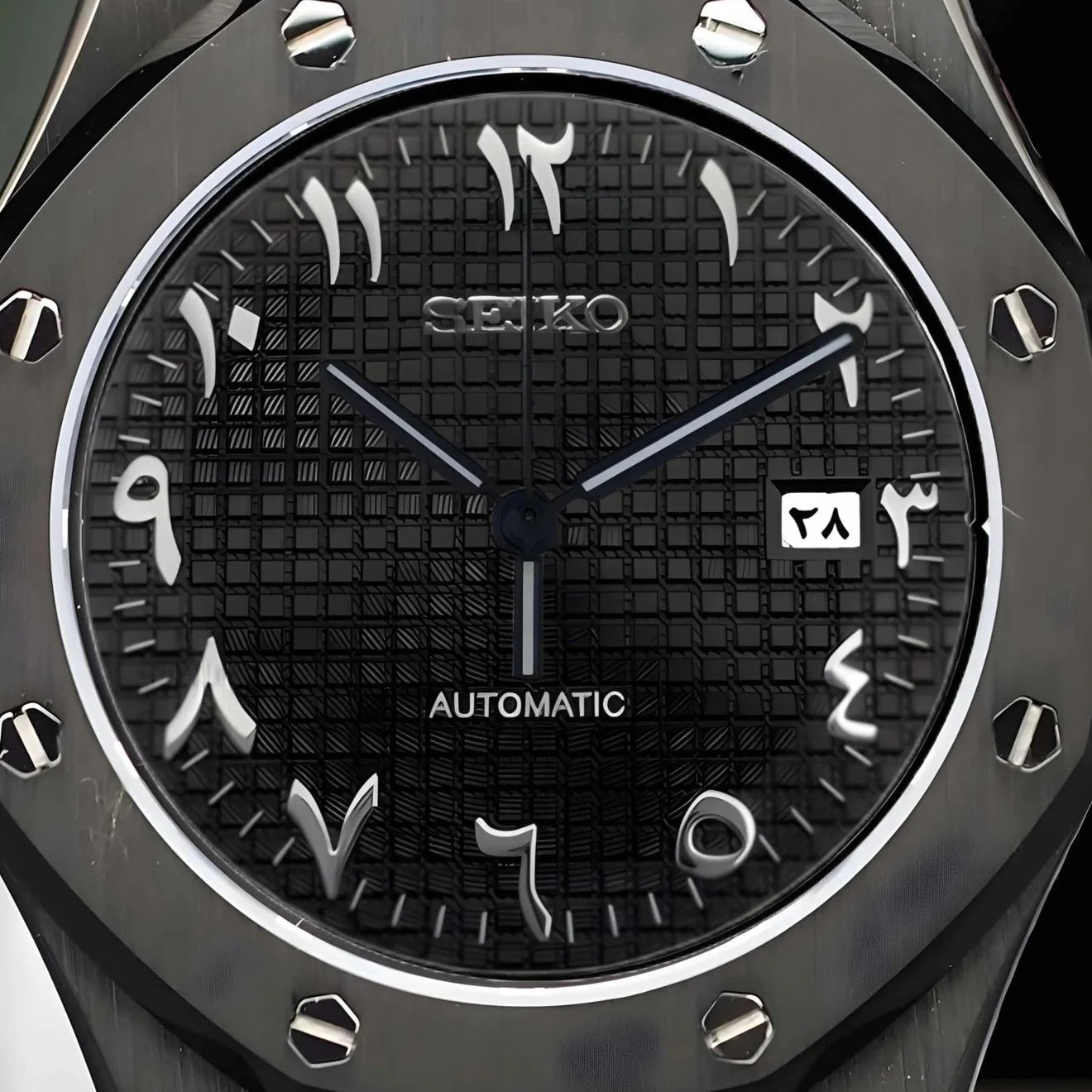 Seikoak Triple Black Arabic - Image 4