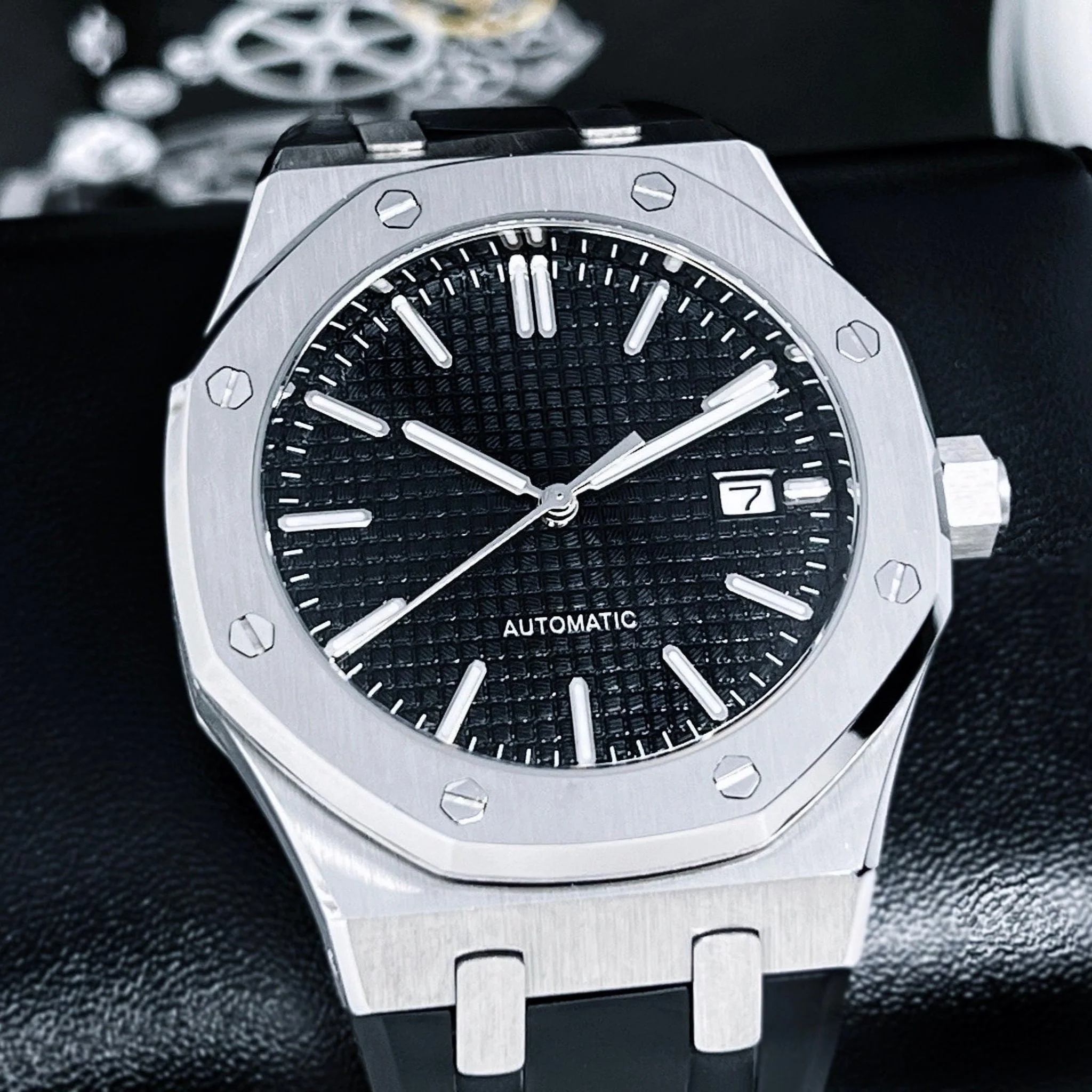 Seikoak Black Rubber