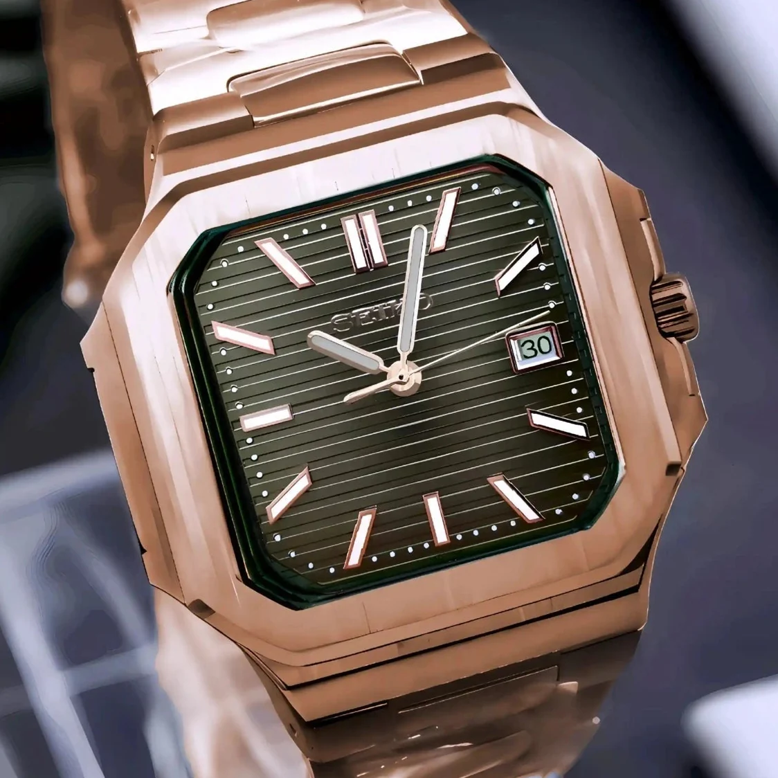 Seikcubitus Rose Gold Olive Green - Image 3