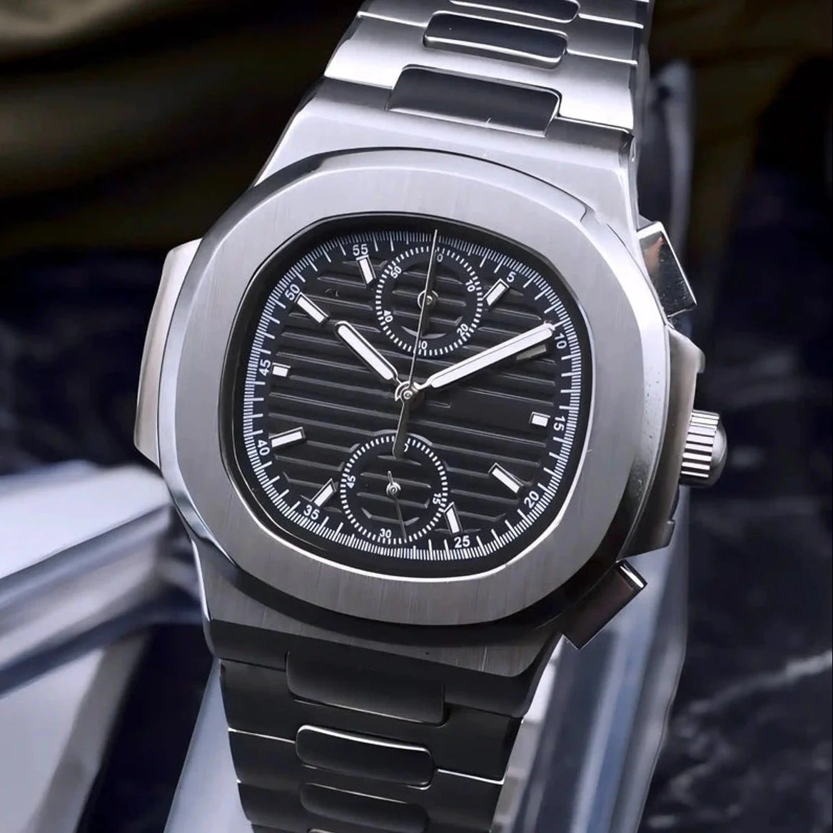 Seikonaut Chronograph Luxury Black