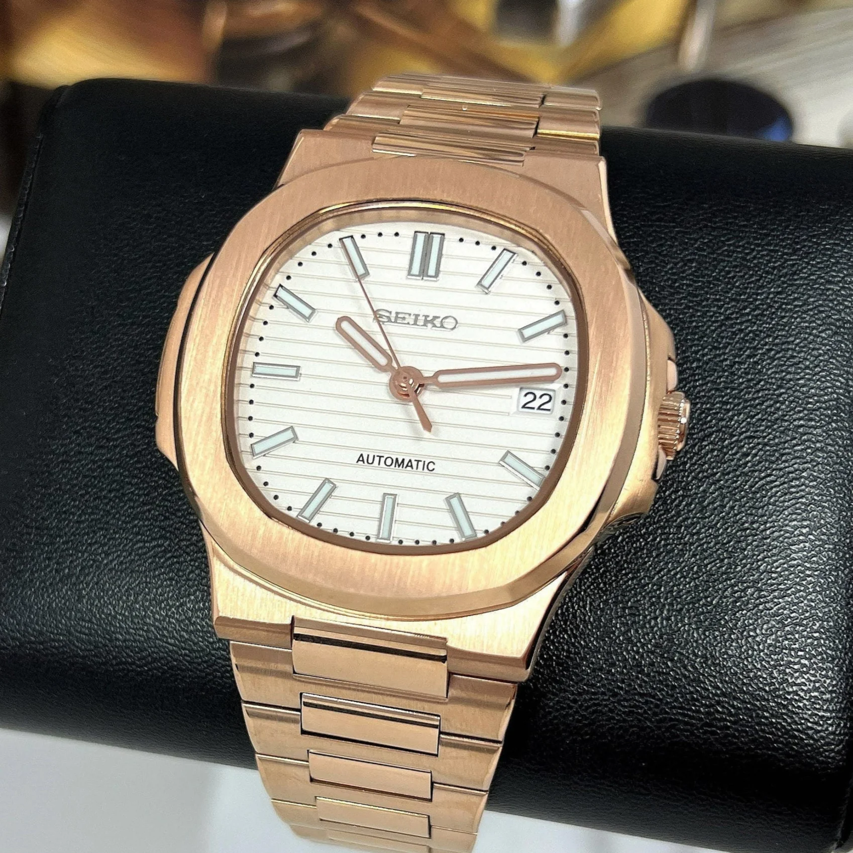 Seikonaut White Rose Gold - Image 3