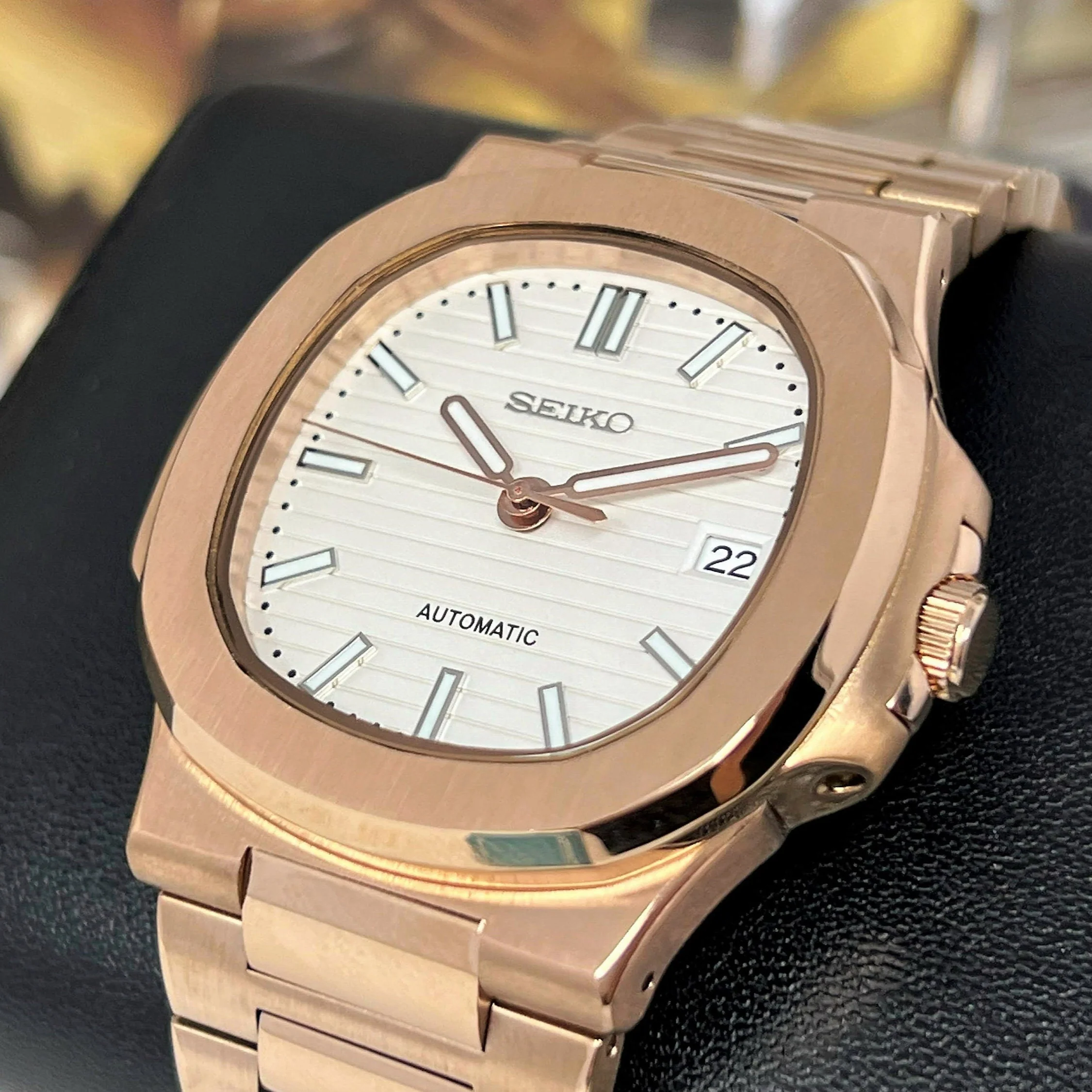 Seikonaut White Rose Gold - Image 4