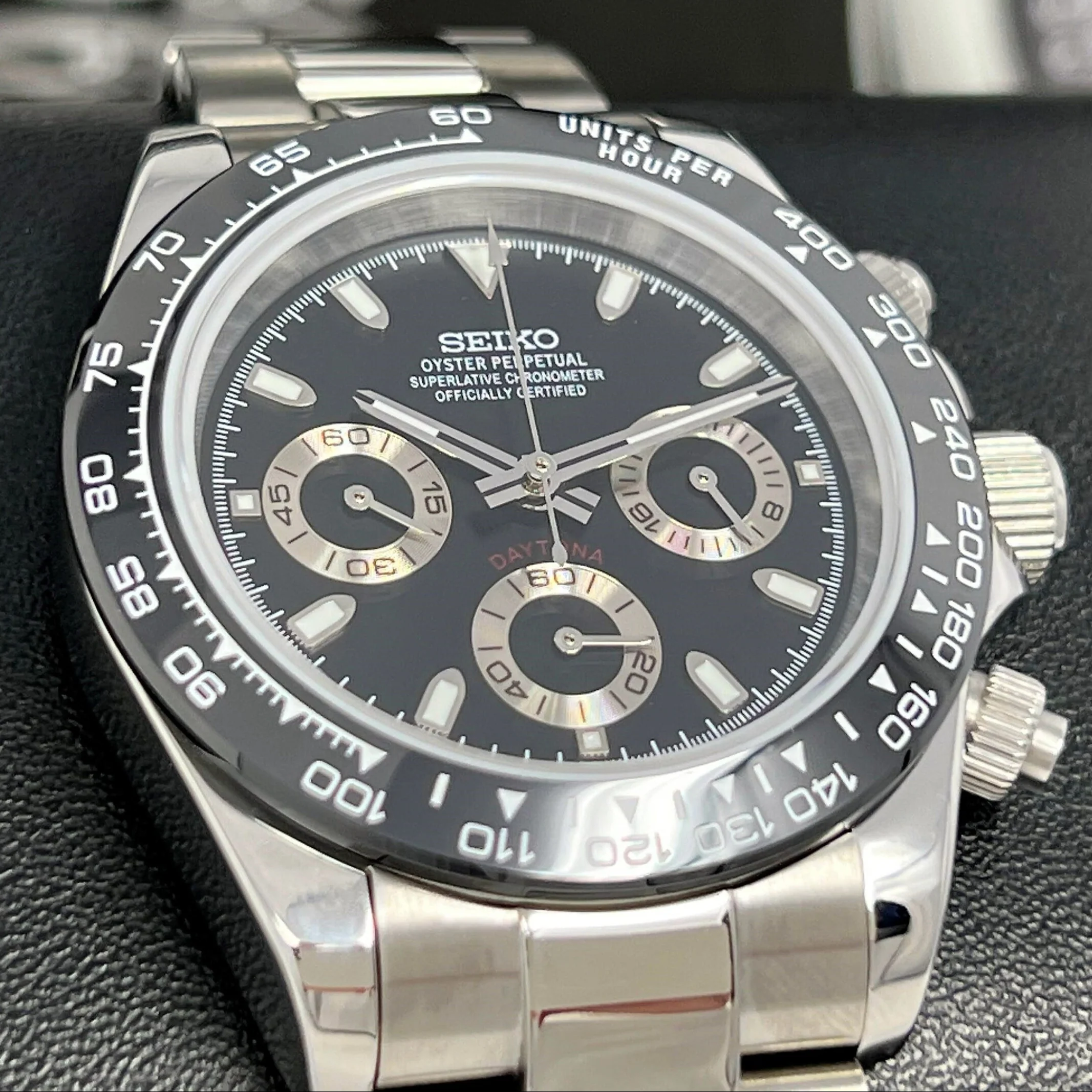 Seiktona Black Chronograph - Image 7